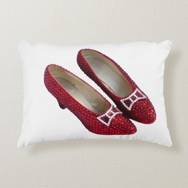 Ruby Red Slippers Wiched Accent Kissen! Dekokissen (Vorderseite)