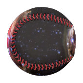 Ruby Red Supergiant Star Dust Baseball (Vorderseite Links)