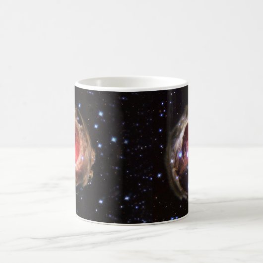 Ruby Red Supergiant Star Dust Kaffeetasse (Mittel)