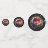 Ruby Red Supergiant Star Dust Konfetti (Vorderseiten)