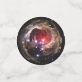 Ruby Red Supergiant Star Dust Konfetti (Klein Vorderseite)