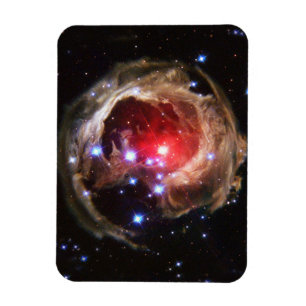 Ruby Red Supergiant Star Dust Magnet