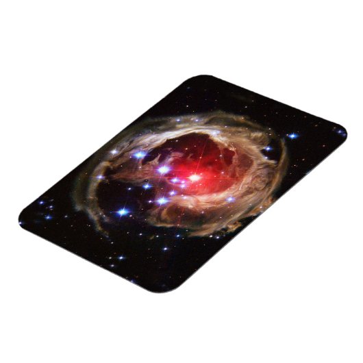 Ruby Red Supergiant Star Dust Magnet (Linke Seite)