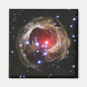 Ruby Red Supergiant Star Dust Magnet (Vorne)
