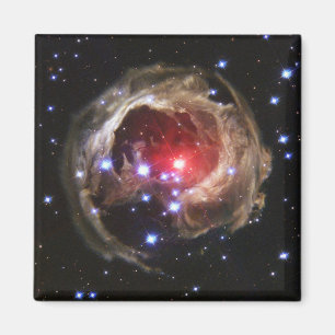 Ruby Red Supergiant Star Dust Magnet