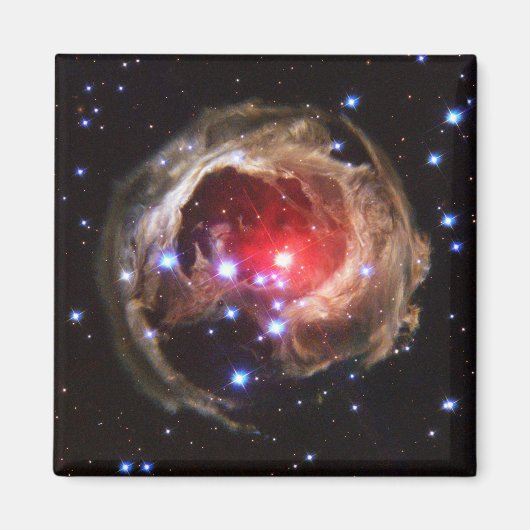 Ruby Red Supergiant Star Dust Magnet (Vorne)