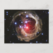 Ruby Red Supergiant Star Dust Postkarte (Vorderseite)