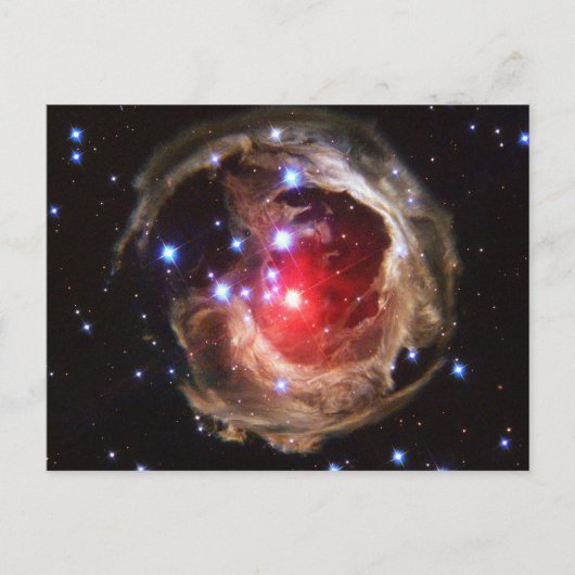 Ruby Red Supergiant Star Dust Postkarte (Vorderseite)