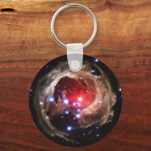 Ruby Red Supergiant Star Dust Schlüsselanhänger (Vorderseite)