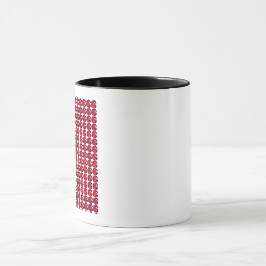 Ruby Red Tasse (Zentrum)