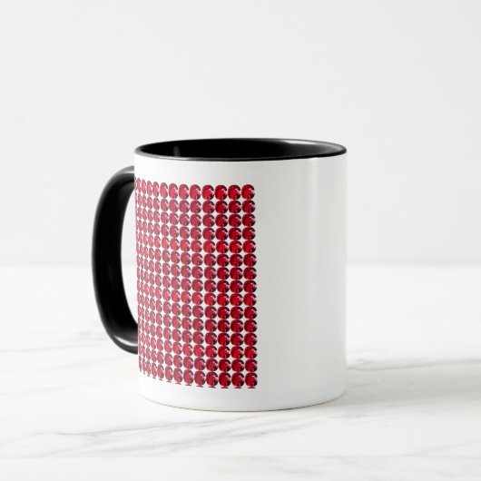 Ruby Red Tasse (Vorderseite Links)