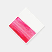 Ruby Red Wassercolor swish Serviette (Ecke)