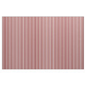 Ruby Red & White Streifen Stoff (Fat Quarter (45,7 x 55,9 cm))