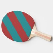 Ruby Reef Bold Stripes Tischtennis Schläger (Seitenansicht)