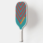 Ruby Reef Vintag mit Namen Pickleball Schläger (Links)