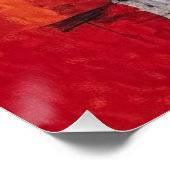 Ruby Reflections Poster (Ecke)