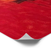 Ruby Reflections Poster (Ecke)