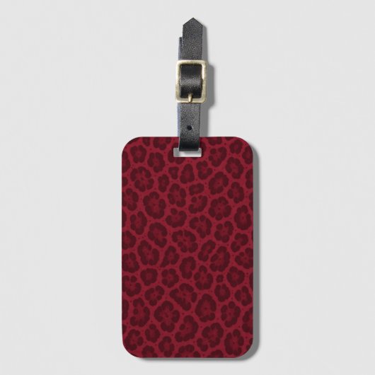 Ruby Roar Gepäckanhänger (Vorderseite Vertikal)