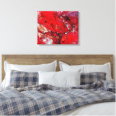 Ruby Rocks Leinwanddruck (Insitu (Schlafzimmer))