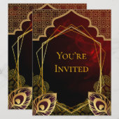 Ruby Room Einladung (Vorne/Hinten)