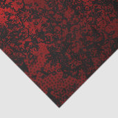 Ruby rot schwarz stilvoll floral vibranly elegant seidenpapier (Ausschnitt)
