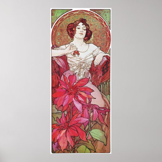 Ruby Rote Rose Goddess Poster (Vorne)