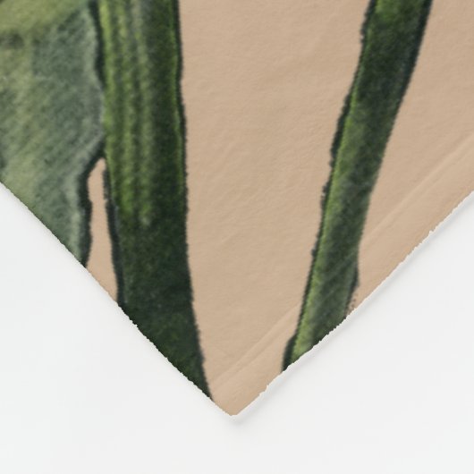 Ruby-Rote Rose mit weißen Akzenten Fleecedecke (Ecke)