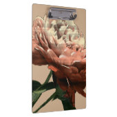 Ruby-Rote Rose mit weißen Akzenten Klemmbrett (Rechts)