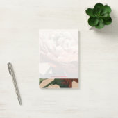 Ruby-Rote Rose mit weißen Akzenten Post-it Klebezettel (Büro)