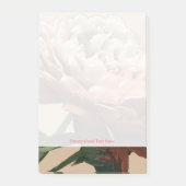 Ruby-Rote Rose mit weißen Akzenten Post-it Klebezettel (Vorderseite)