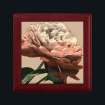 Ruby-Rote Rose mit weißen Akzenten Schmuckschachtel<br><div class="desc">Eine Chariklia Zarris Original,  diese rubinrote rote Rose erstreckt sich auf ein Licht,  das seine Blütenblätter erhellen. Ist es die Sonne,  die auf der Rose scheint,  oder ein künstliches Licht? Ein tolles Stück,  mit dem Sie Ihre Kunstsammlung starten können!</div>