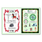 Ruby - Rubidium Horn Einhorn Trading Card Tischnummer (Vorderseite)