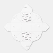 Ruby Rui - Ni Hao Chinese Take Out Box Geschenkschachtel (Ungefaltet)