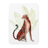 Ruby Runner Leopard Magnet (Vertikal)