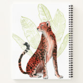 Ruby Runner Leopard Notizblock (Rückseite)