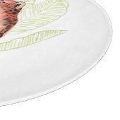 Ruby Runner Leopard Schneidebrett (Ecke)