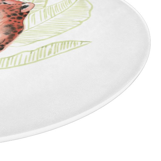 Ruby Runner Leopard Schneidebrett (Ecke)