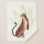 Ruby Runner Leopard Sherpadecke (Vorderseite)