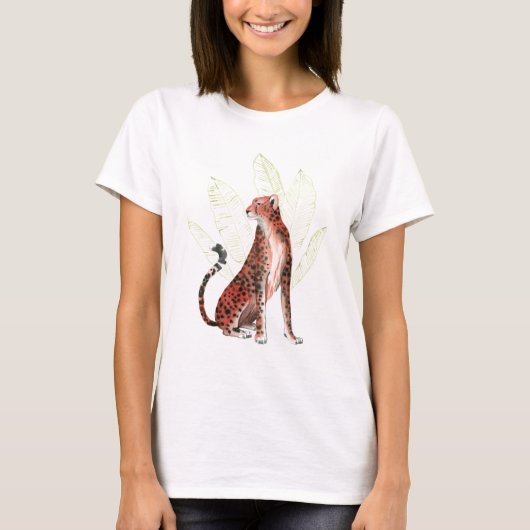 Ruby Runner Leopard T-Shirt (Vorderseite)