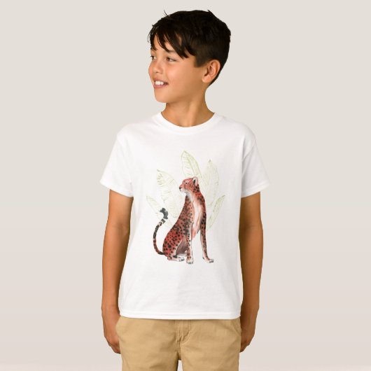 Ruby Runner Leopard T-Shirt (Vorne ganz)