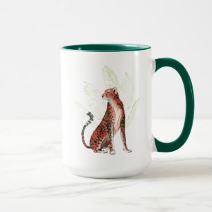 Ruby Runner Leopard Tasse