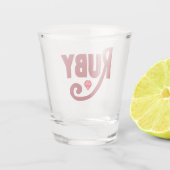 Ruby Schnapsglas (Rückseite)