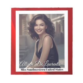 Ruby Shine Pageant Autograph Pad Notizblock