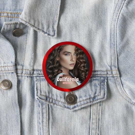 Ruby Shine-Wettkampfbutton Button (Beispiel)