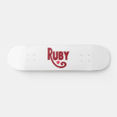 Ruby Skateboard (Horizontal)