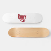 Ruby Skateboard (Horizontal)