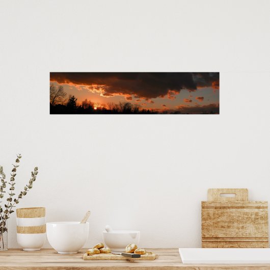 Ruby Sky Poster (Küche)