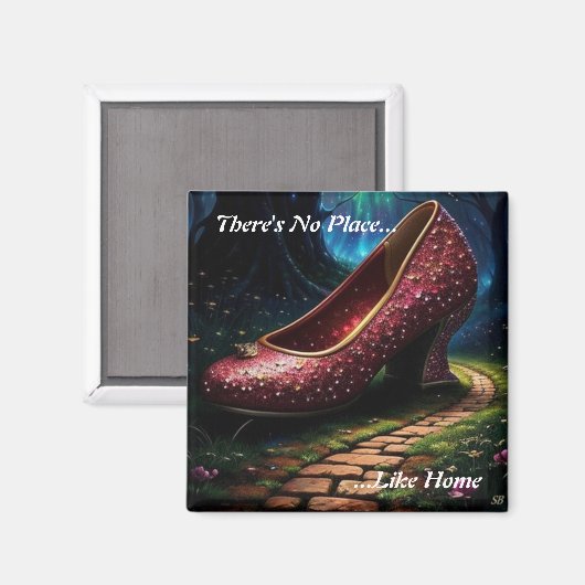 Ruby Slippers: Magnet (Vorderseite/Rückseite)