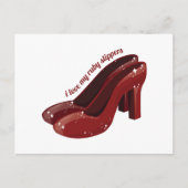 Ruby Slippers Postkarte (Vorderseite)