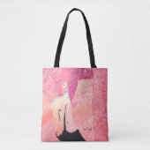 Ruby the Flamingo Tote Bag Tasche (Vorderseite)